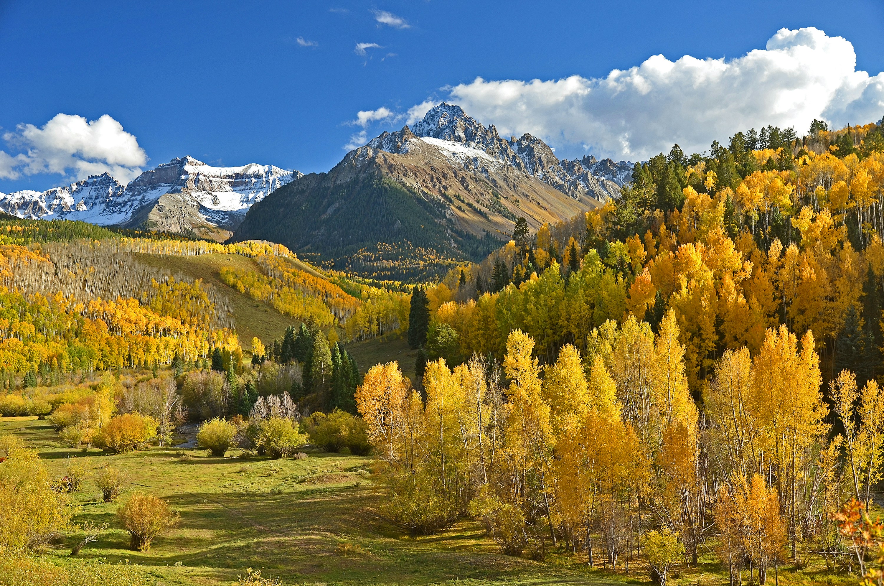 Colorado mountain landscape prepared as a premium metal photo print.